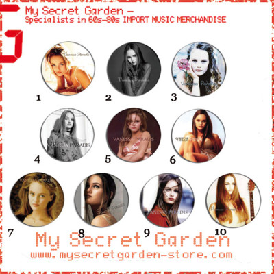 Vanessa Paradis - Portrait Pinback Button Badge Set 1a or 1b( or Hair Ties / 4.4 cm Badge / Magnet / Keychain Set ) Vanessa Paradis - Portrait Pinback Button Badge Set 1a or 1b( or Hair Ties / 4.4 cm Badge / Magnet / Keychain Set )